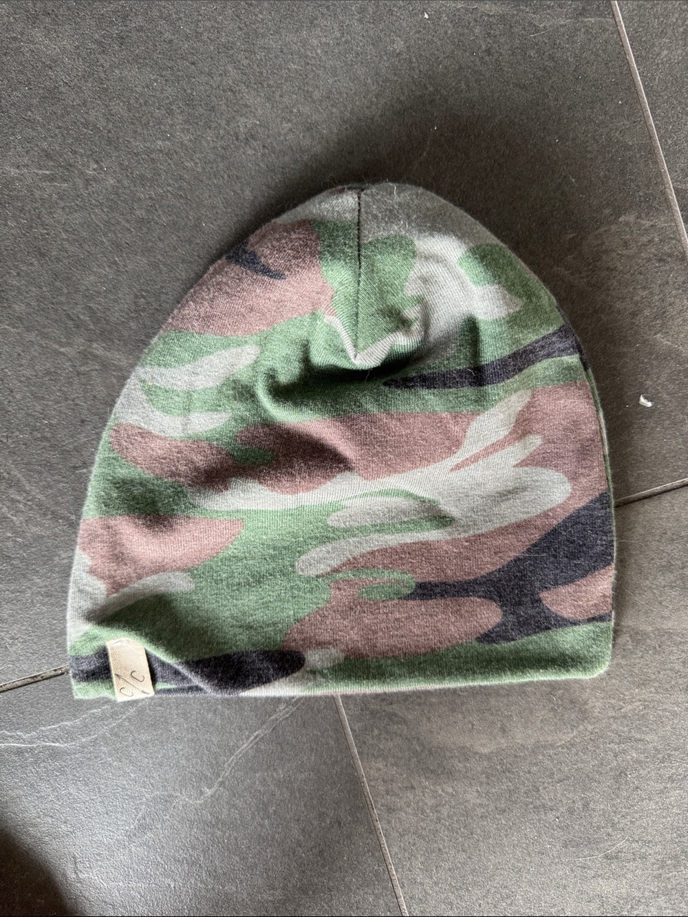 Childhoods clothing Kids Camouflage Beanie Hat - Green